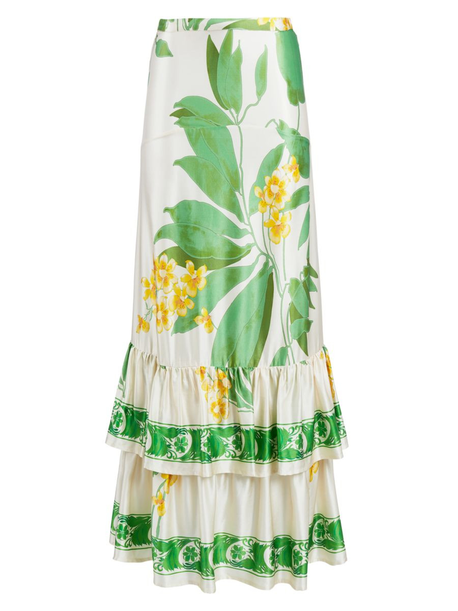 Secret MissionSt. Lucia Natalie Maxi Tiered Skirt | Saks Fifth Avenue