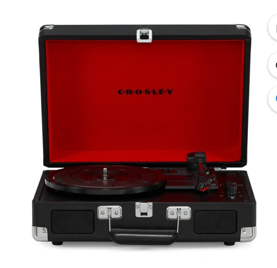 Gifts I bought while Black Friday shopping! This one was for the 16 year old who is obsessed with all the music!


Bringing back the vinyl vibes — meet my little record-player suitcase 🎧🖤 Compact, cute, and Bluetooth-ready so I can stream or spin old records no matter where I am in the house. Perfect for cozy evenings, calming playlists, or background tunes during work. #HomeVibes #VinylLife #HMDSpace #CozyCorners #MomLifeMusic

#LTKHoliday #LTKHome #LTKGiftGuide