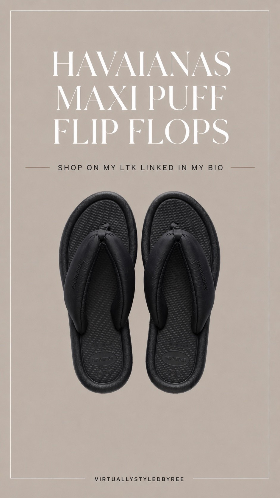 The Havaianas Maxi Puff Flip Flops are the perfect blend of comfort and style. They’re lightweight, cushioned, and elevate even the simplest outfits, whether you’re heading to the beach, running errands, or styling a casual summer look.

#LTKsummer #LTKuk #LTKshoes