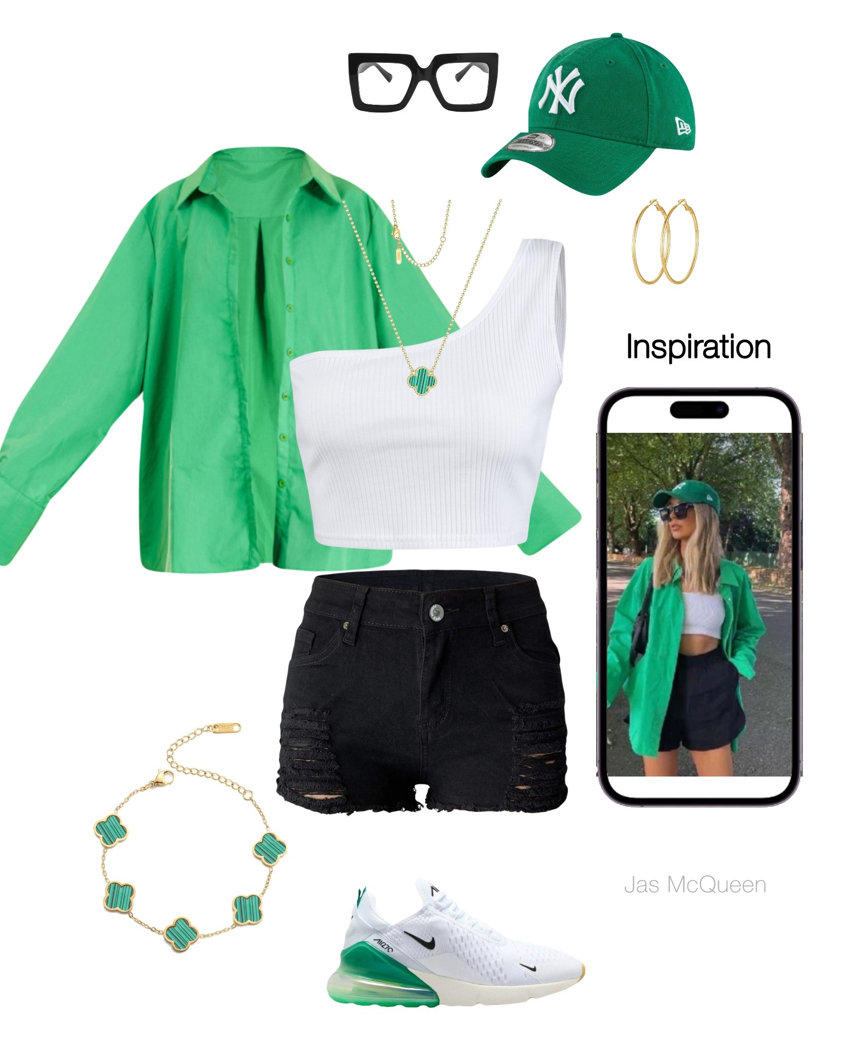 St Patrick’s Day Casual Outfit 🍀