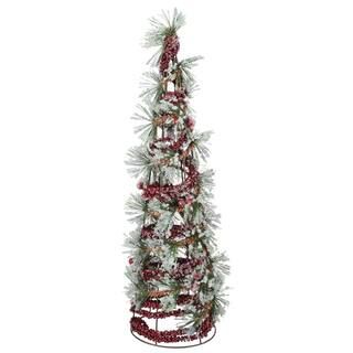 24" Winter Woodlands Frosted Pine Tree Tabletop Accent by Ashland® | Michaels Stores