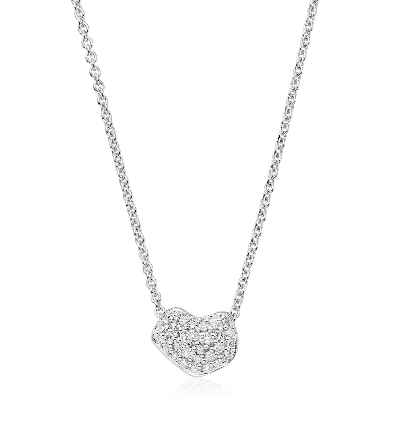 Nura Mini Heart Necklace | Monica Vinader (US)