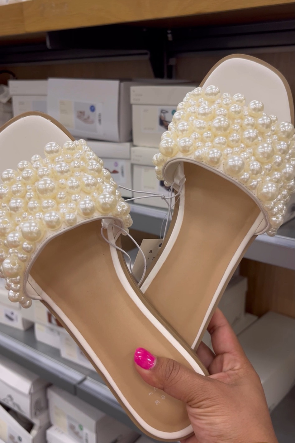 Pearl sandals (size 6) 

#LTKSpringSale #LTKshoecrush #LTKfindsunder50