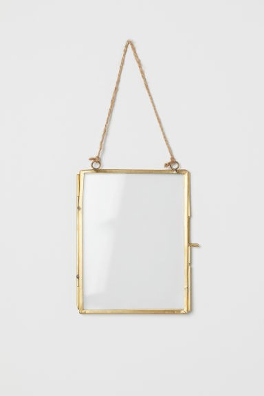 H & M - Metal Photo Frame - Gold | H&M (US + CA)