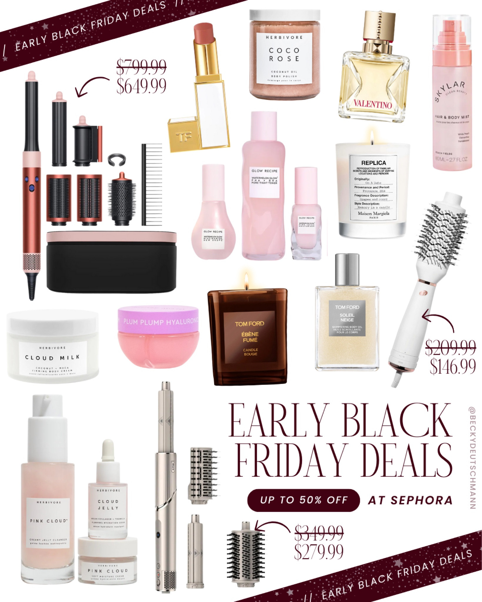 Some of my favourite early black Friday finds from Sephora 💕 this is the perfect time to grab hot tools, perfume or a gift for that special someone 🎄

Black Friday sale. Black Friday deals. Cyber week. Cyber Monday. Sephora sale

#LTKbeauty