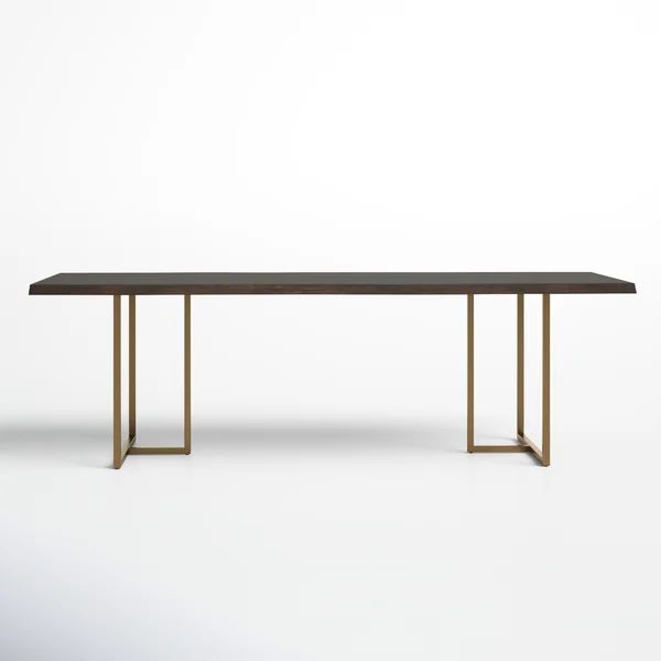 Remi 90" Solid Acacia Dining Table | Wayfair Professional