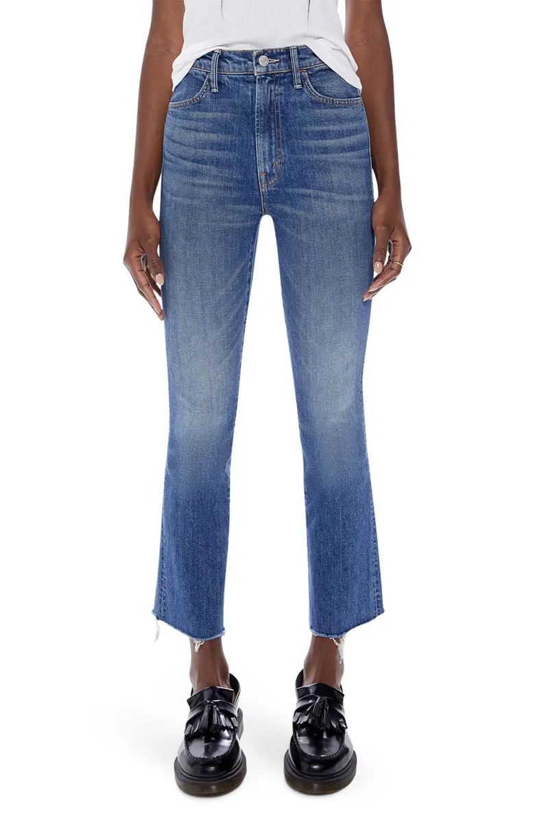 The Hustler Fray Ankle Bootcut Jeans | Nordstrom