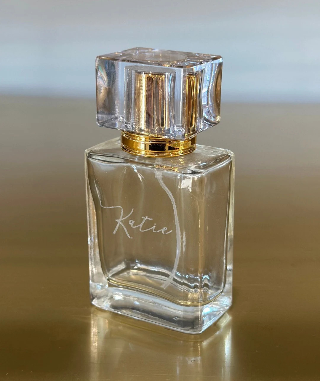 Engraved Perfume Bottle Bridesmaid Gift Customized Glass Bottle 50ml - Etsy | Etsy (US)