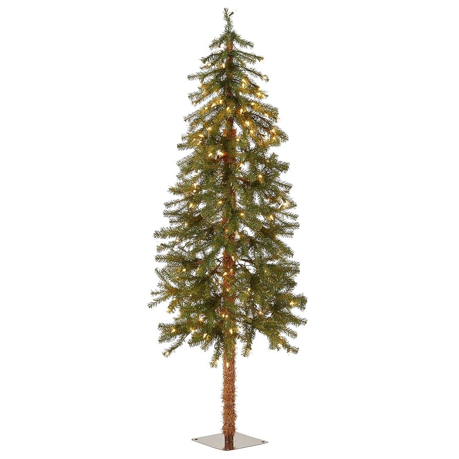 National Tree Company lit Artificial Christmas Tree Includes Pre-strung White Lights and Stand, H... | Amazon (US)