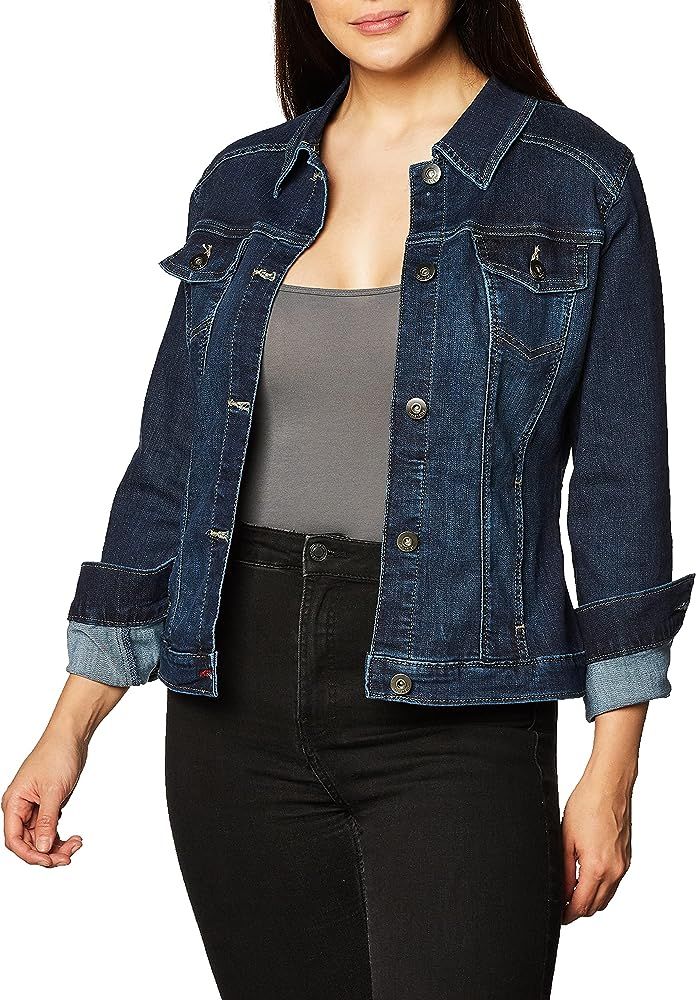 Wrangler Authentics Women's Stretch Denim Jacket | Amazon (US)