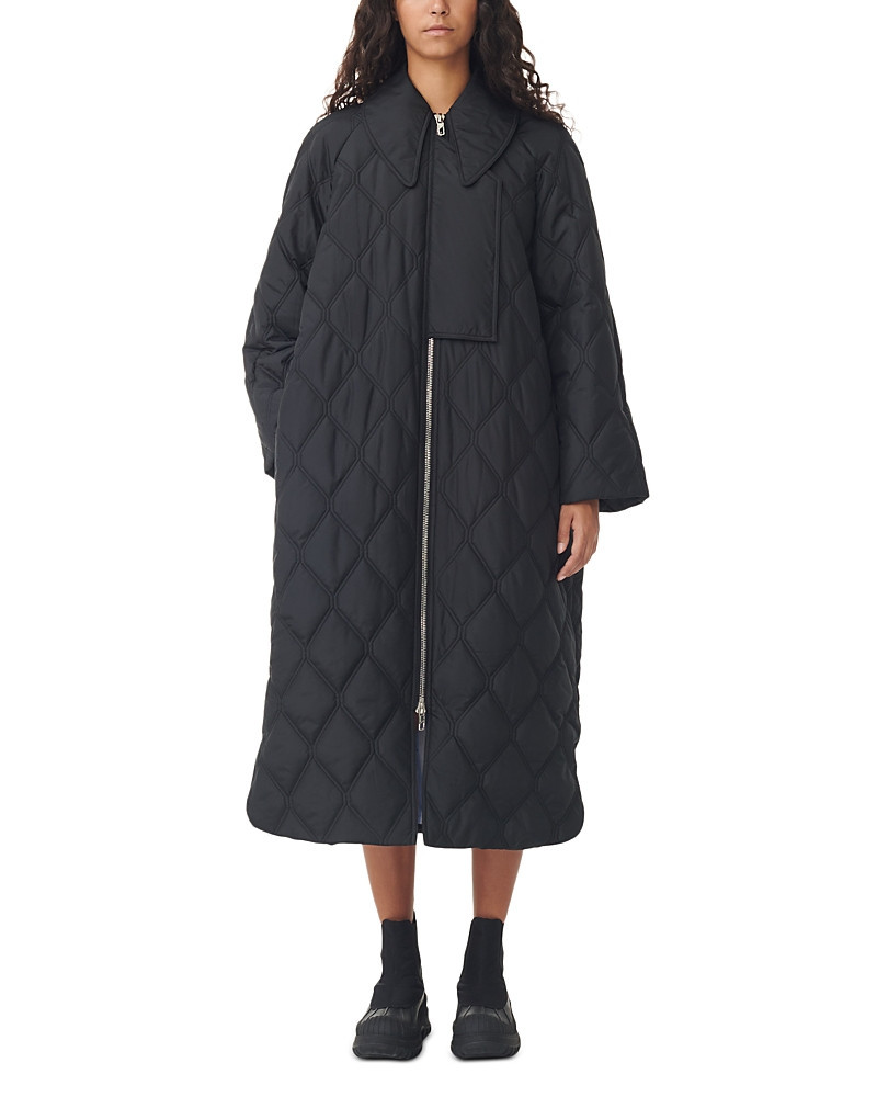 Ganni Ripstop Quilted Coat | Bloomingdale's (US)
