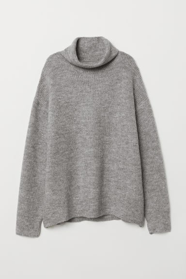 H & M - Pull col roulé - Gris | H&M (FR, IT, ES, PT, BE)