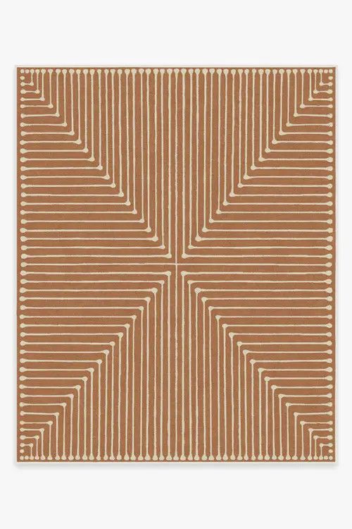 Jonathan Adler Inkdrop Copper Rug | Ruggable