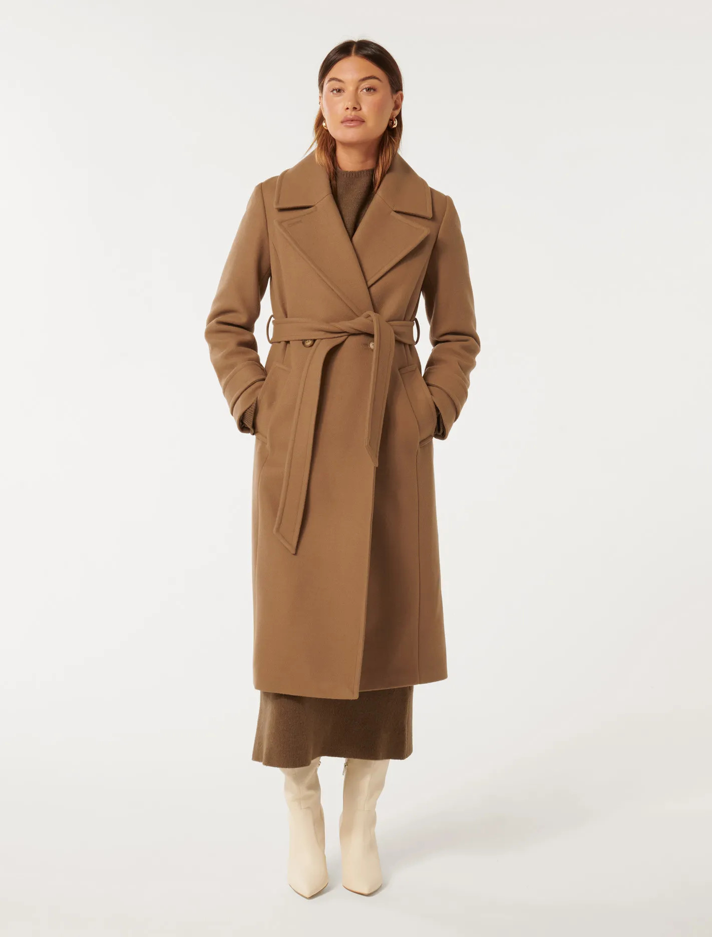 Sadie Belted Coat | Forever New (AU)