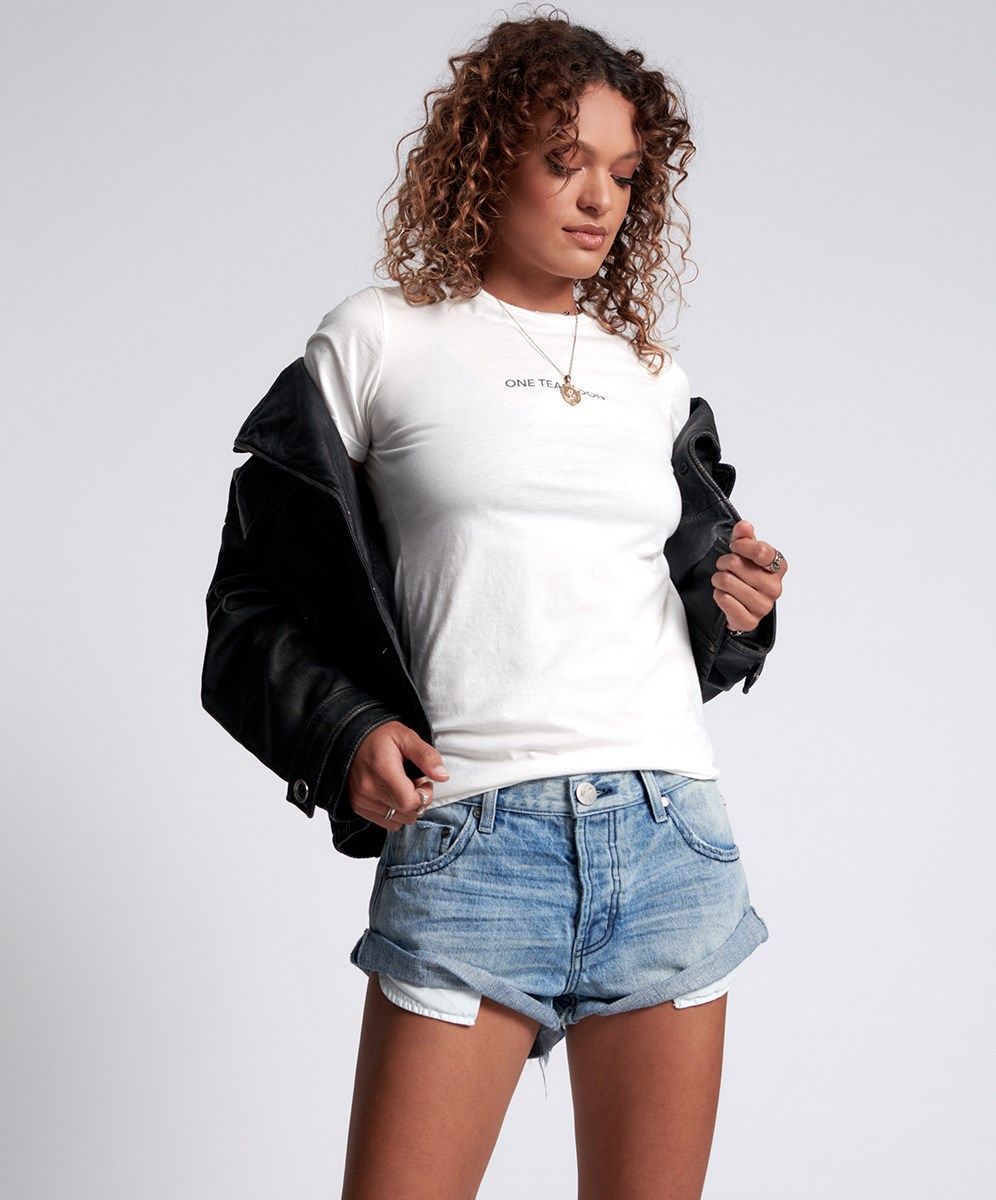 SALTY DOG BANDITS DENIM SHORT | OneTeaspoon