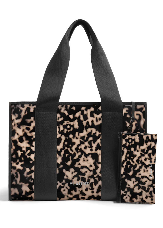 Blonde Tortoise Everyday Tote Bag | FLAUNT