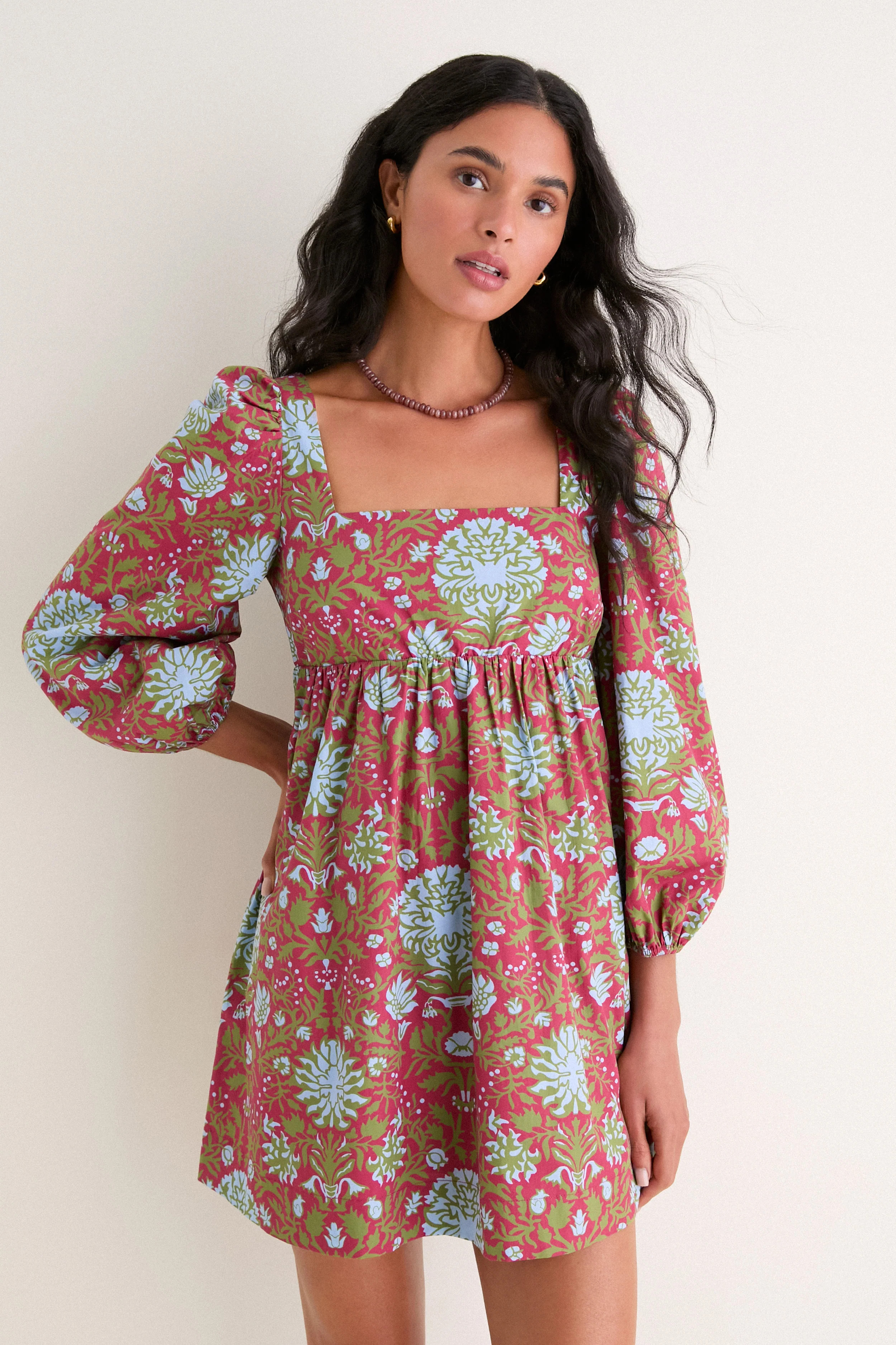 Chrysanthemum Floral Rita Mini Dress | Tuckernuck (US)