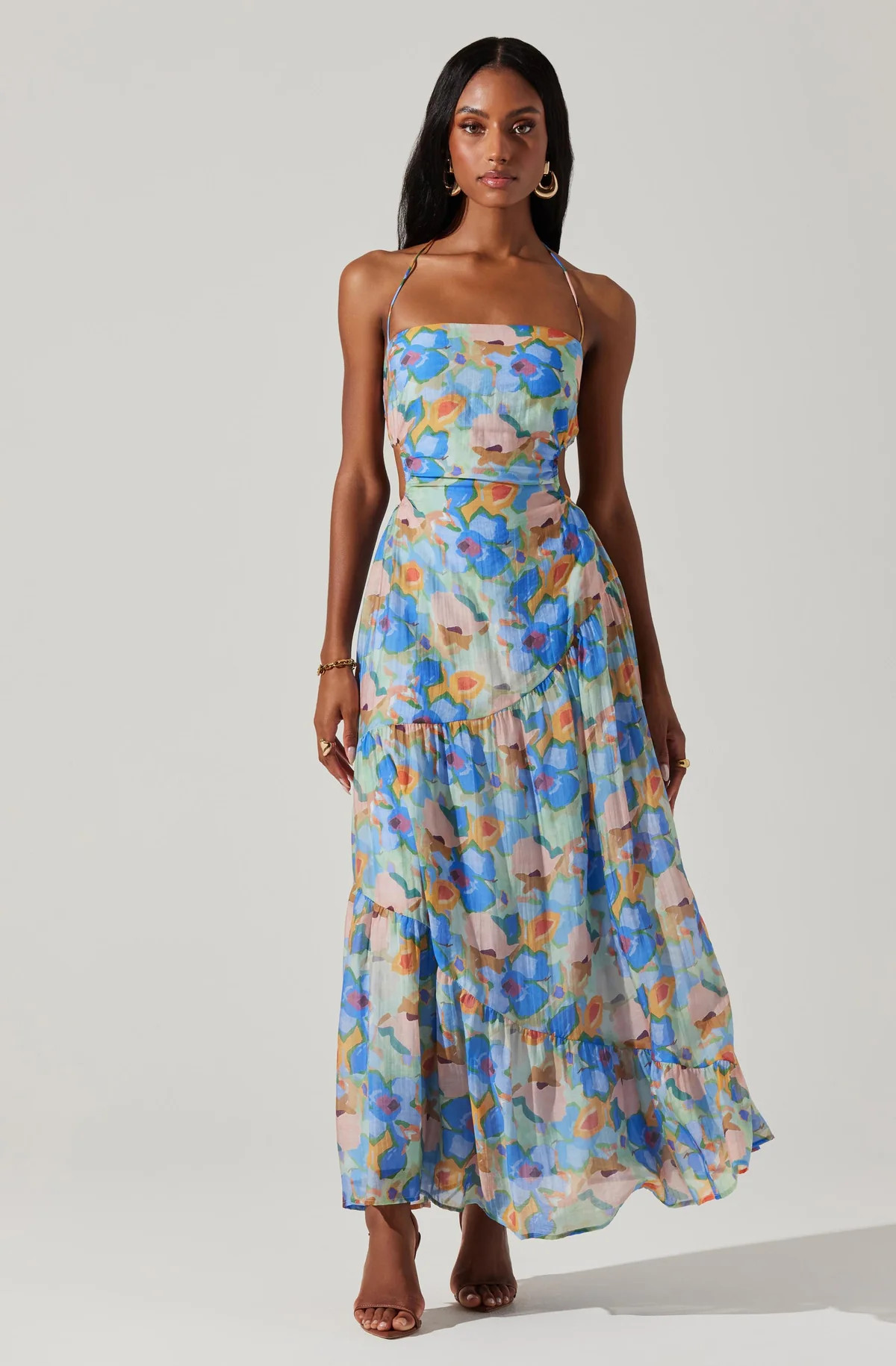 Miaka Floral Maxi Dress | ASTR The Label (US)