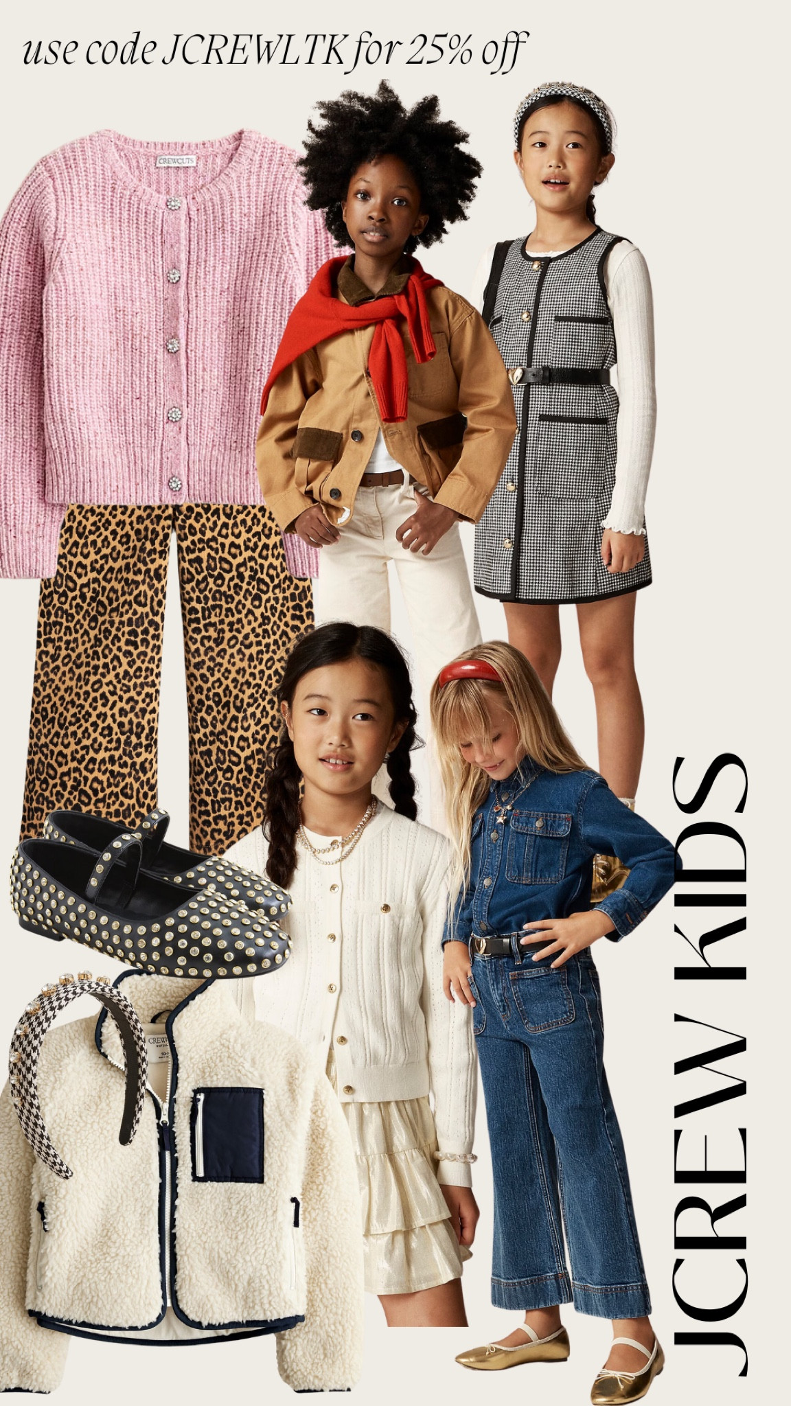 use code JCREWLTK for 25% off | J.Crew Kids … 

#LTKFallSale #LTKSaleAlert #LTKKids