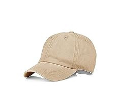 Unisex Vintage Washed Distressed Baseball-Cap Twill Adjustable Dad-Hat | Amazon (US)