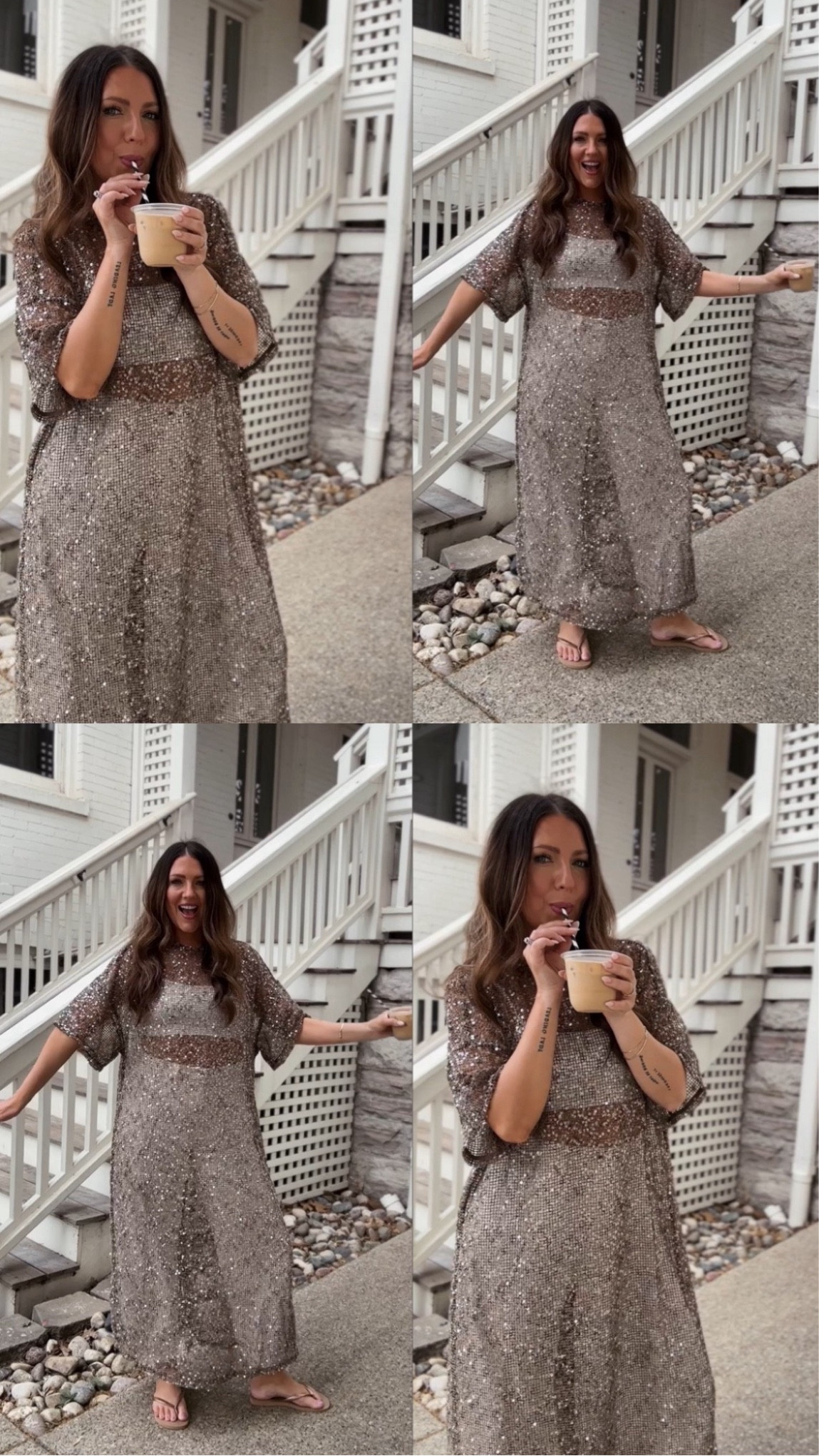 Sequin dress caftan that can be dressed up or down or even worn over a swimsuit!

#LTKootd #LTKgrwm