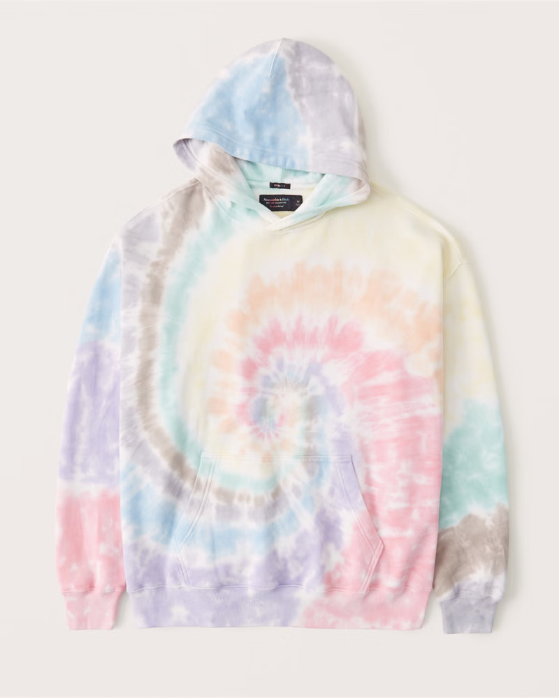 Pride Tie-Dye Oversized Hoodie | Abercrombie & Fitch (US)