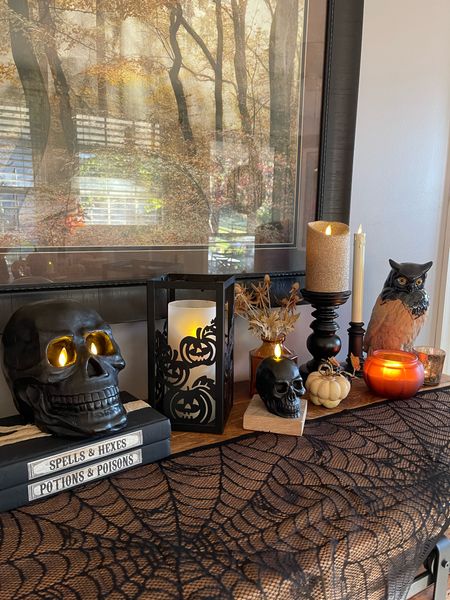 Halloween home decor, Target fall home decor, Walmart Halloween decorations, skull candles, pumpkin candle

#LTKhome #LTKHalloween #LTKunder100