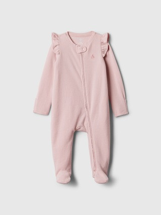Baby First Favorites Waffle One-Piece | Gap (CA)