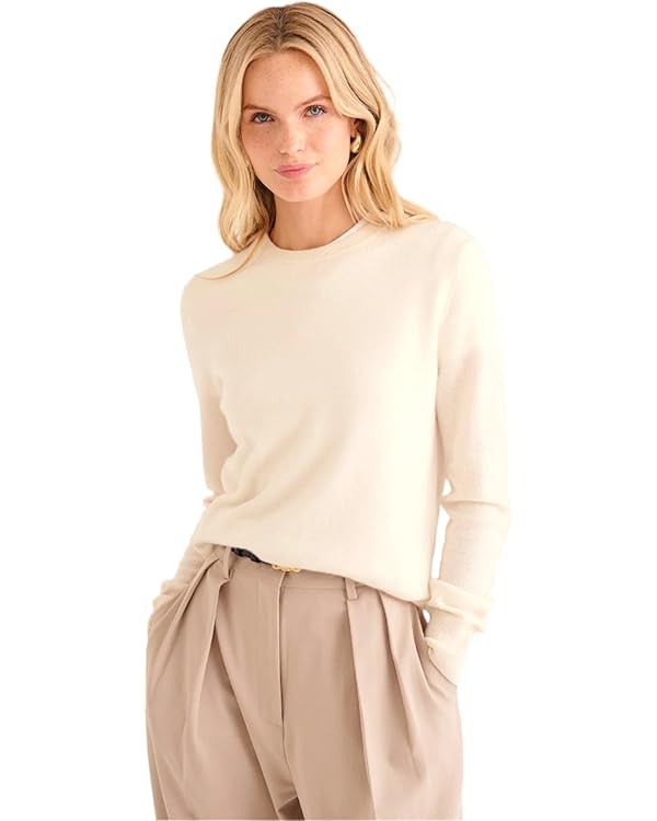 NAADAM Womens The Original Cashmere Crewneck Sweater | Amazon (US)