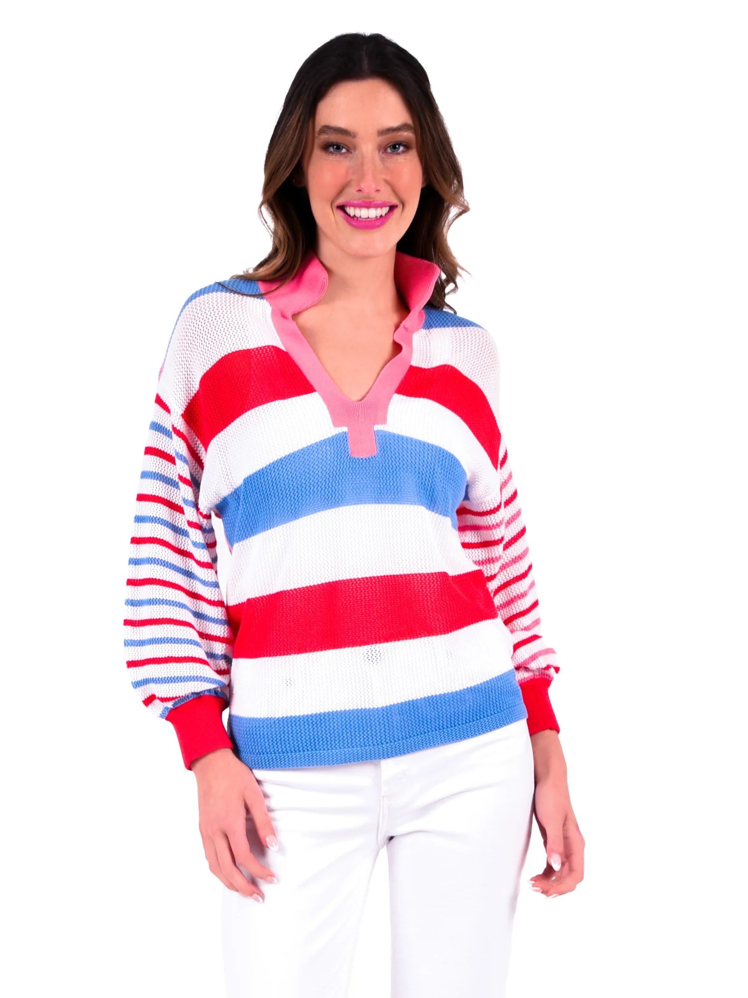 Lolli Sweater - Candy Stripes | Emily McCarthy