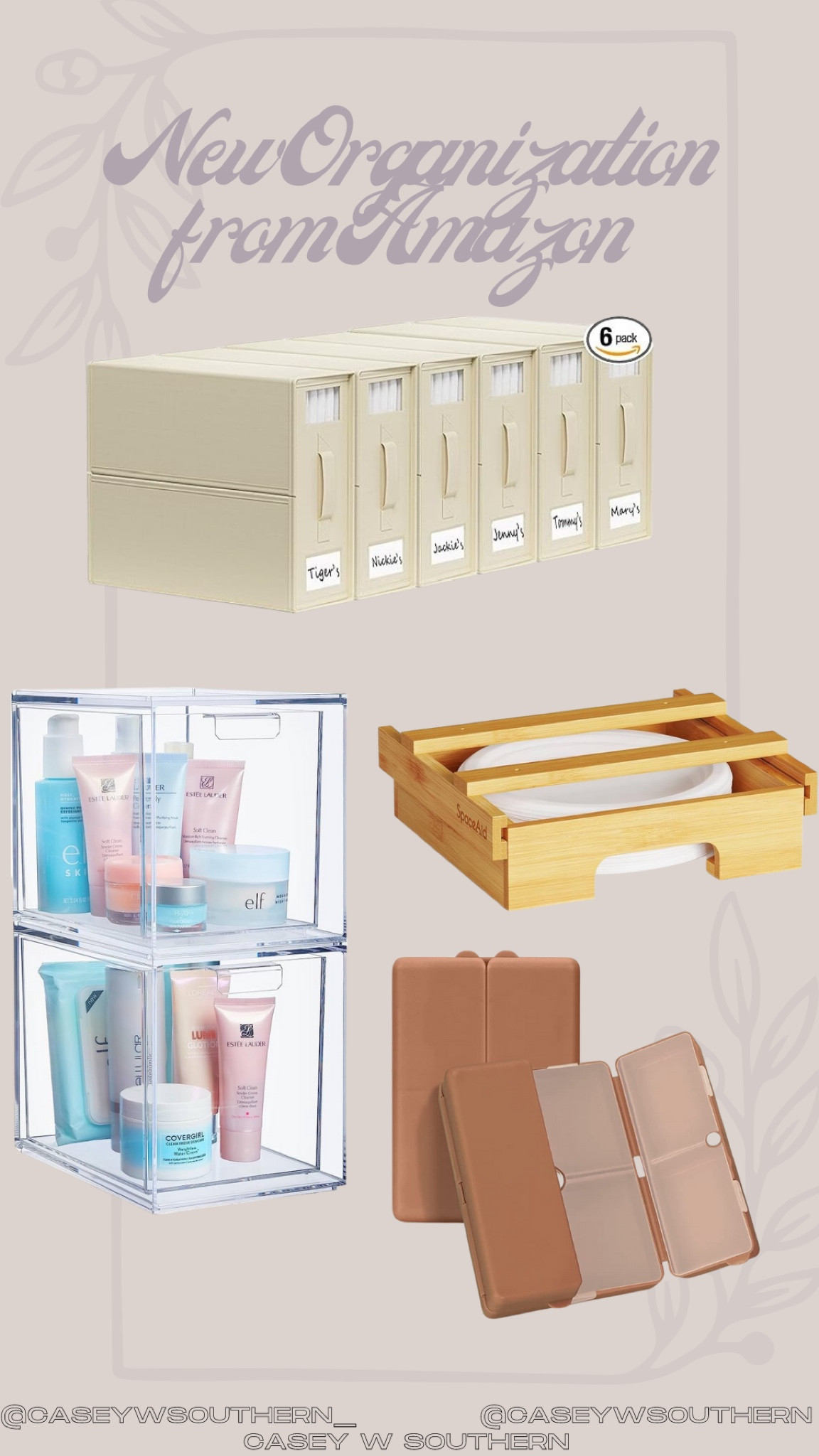 New items from Amazon on their way! Organization is my favorite 

#LTKfindsunder50 #LTKhome #LTKfamily