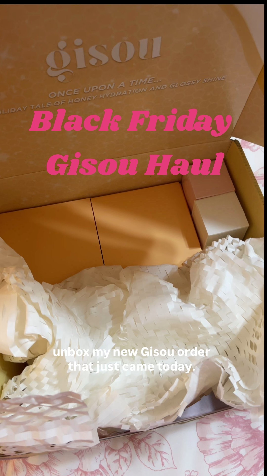 Gisou Black Friday! I ordered 2 Hair masks and a mini shampoo/conditioner with Hair Repair serum mini. 🐝I love the honey infused formulas -such a hydrating treatment for my color treated hair! 🩷

#LTKselfcare #LTKGiftGuide #LTKCyberWeek