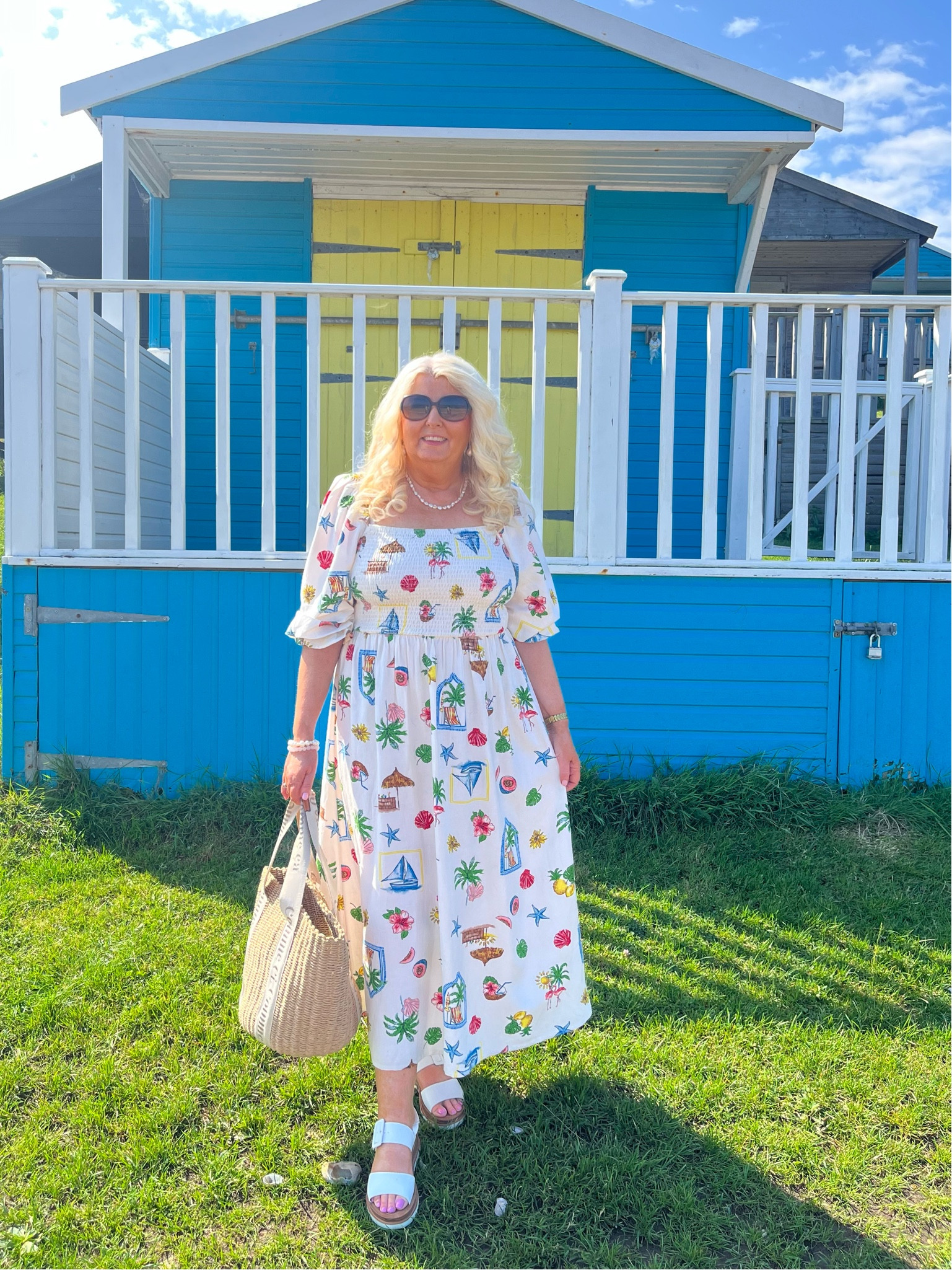 Tropical print dress from New Look 

#LTKfindsunder50 #LTKSeasonal #LTKsalealert