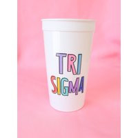 Sigma Sorority Bring On The Fun Stadium Cup 32Oz | Etsy (US)