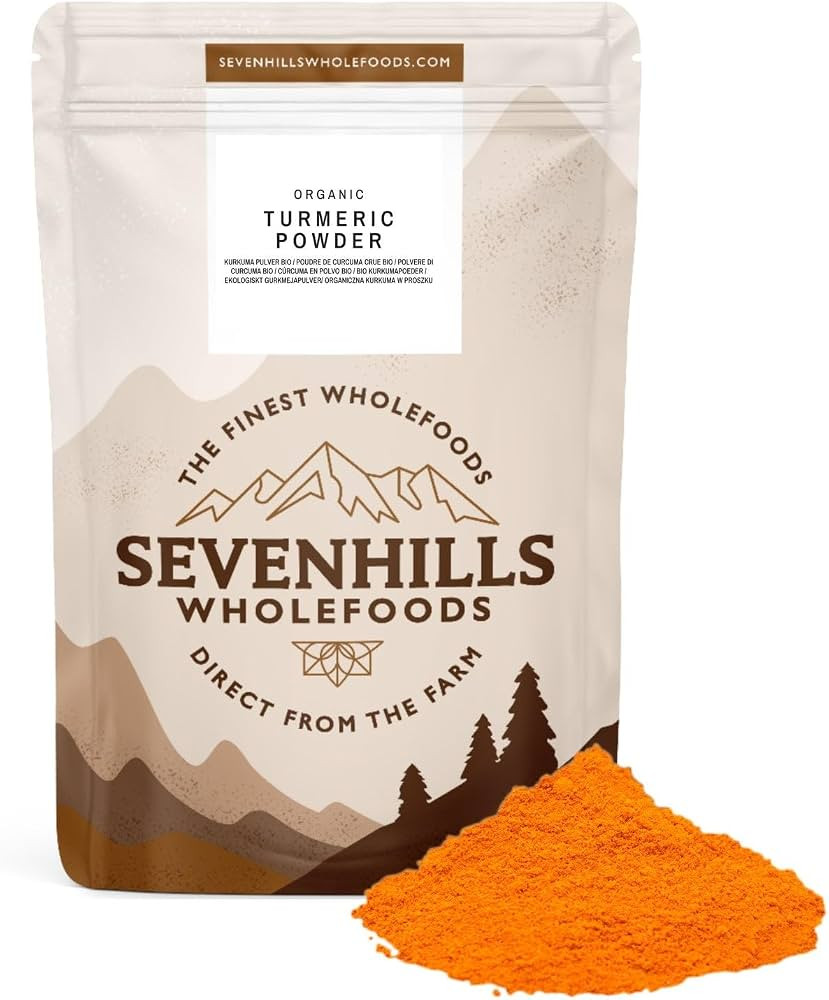 Sevenhills Wholefoods Organic Turmeric (Curcumin) Powder 500g | Amazon (UK)