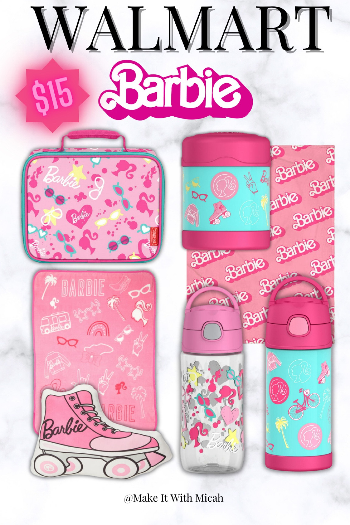 New Affordable Walmart Finds! 💖 Shop the post below and follow @Make It With Micah for more! 


Walmart finds. Barbie. Barbie Movie. Kids room decor. Kids lunch. 

#LTKBacktoSchool #LTKkids #LTKFind