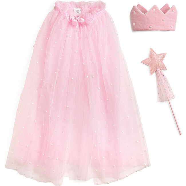 Pearl Princess Dress Up Kit, Pink | Maisonette