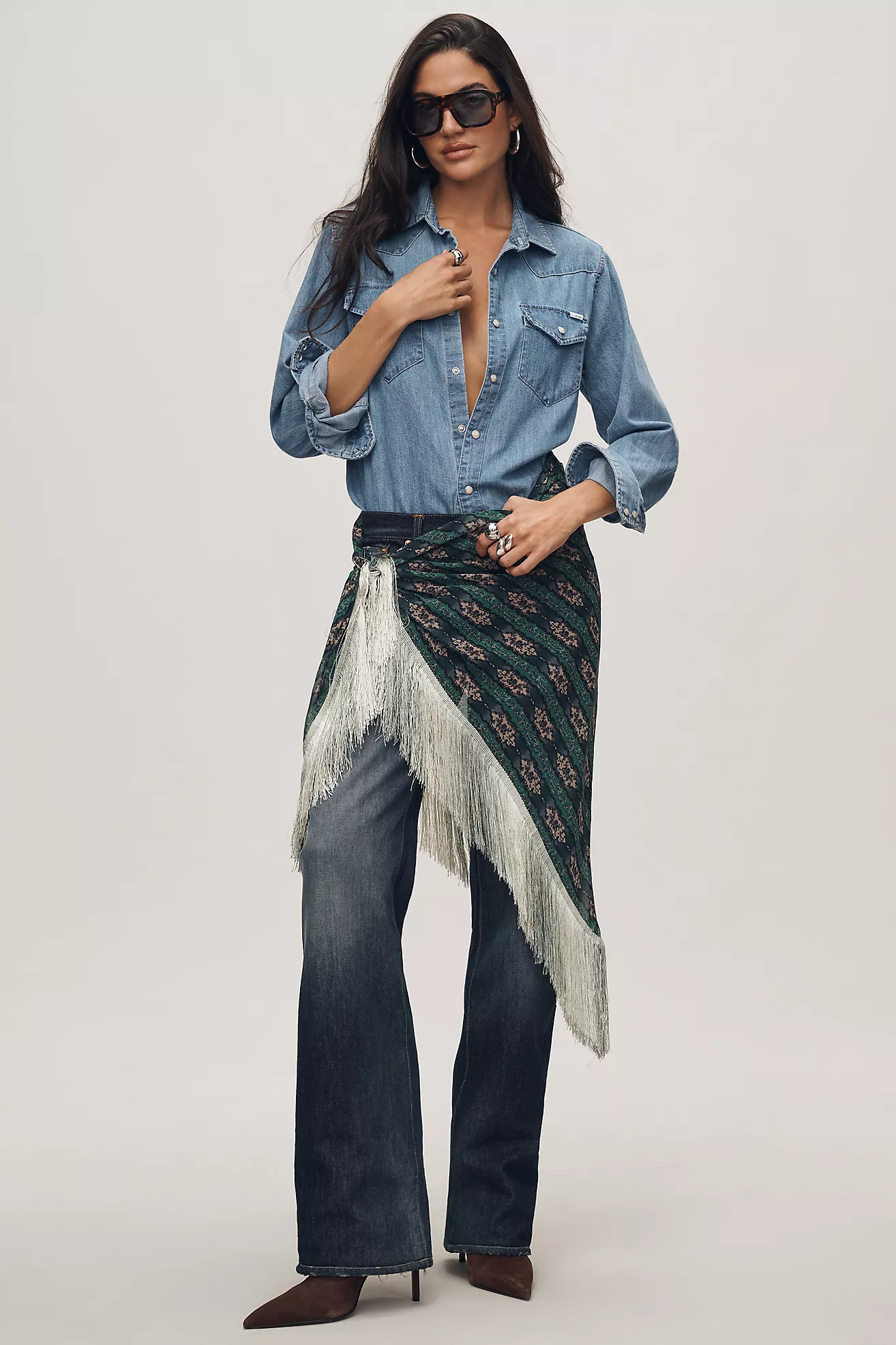 Anna Sui Fringe Wrap | Anthropologie (US)