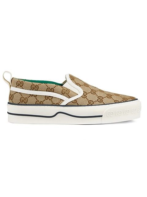 Gucci Tennis 1977 Slip-On Sneakers | Saks Fifth Avenue