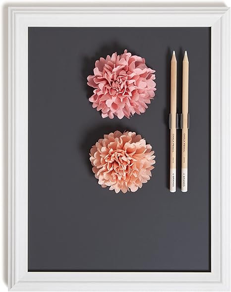 U Brands Magnetic Chalkboard with Decorative Frame, Office Supplies, Includes Magnets and Chalk P... | Amazon (US)