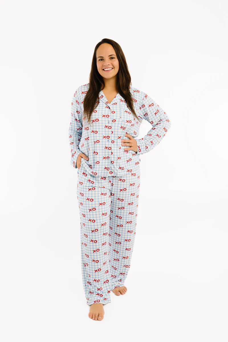 XO Valentine Women's Bamboo Pajama Set | Little One Shop Co