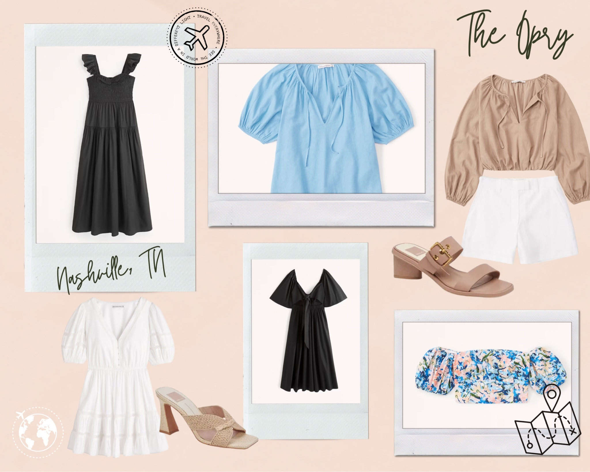 What to wear to the grand ole opry, Nashville outfit ideas, vacation fashion, Abercrombie spring 

#LTKtravel