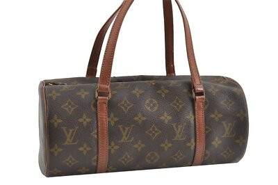 Authentic Louis Vuitton Monogram Papillon 30 Hand Bag Old Model LV Junk 5867H | eBay US