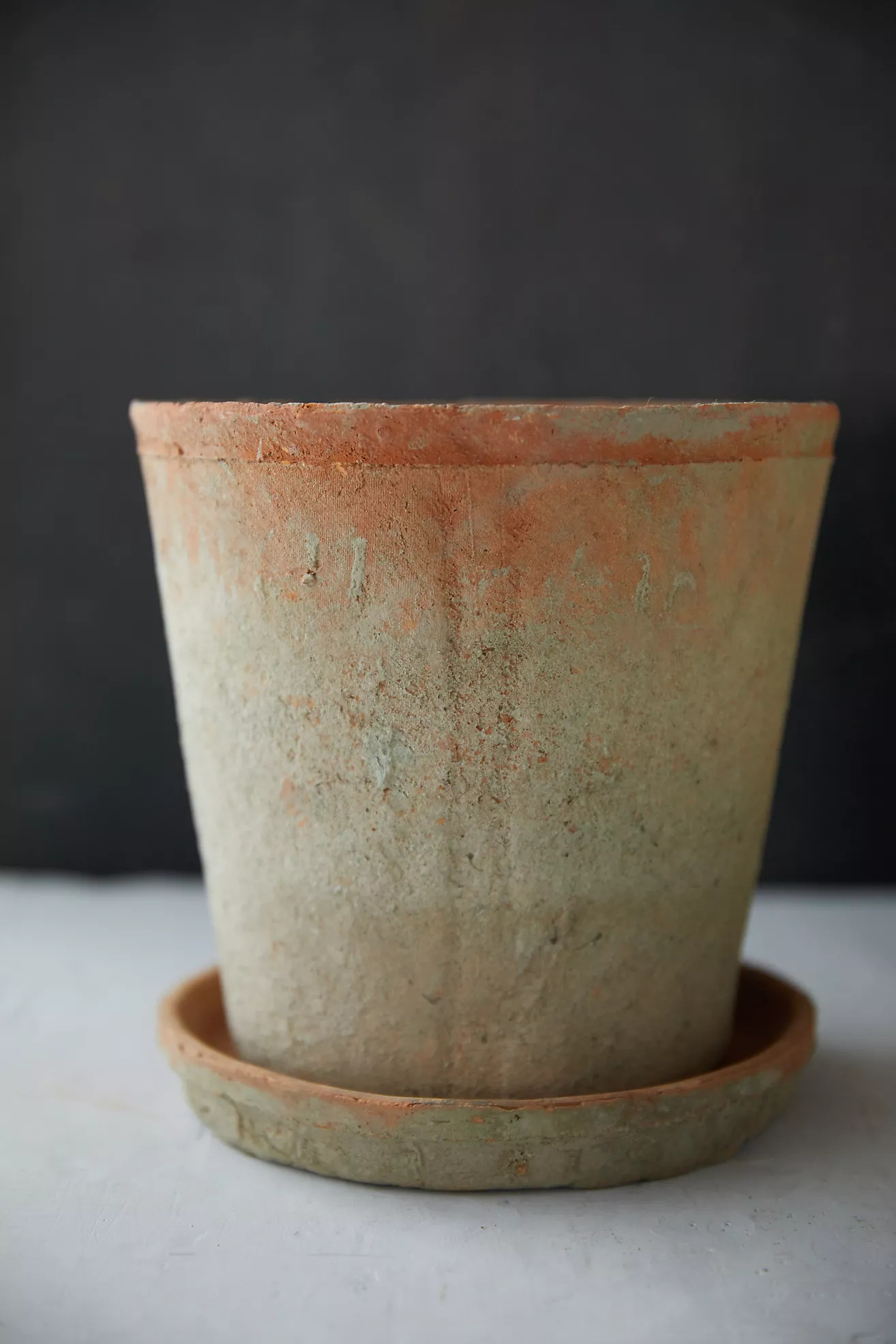 Earth Fired Clay Herb Pot + Saucer Set | Terrain