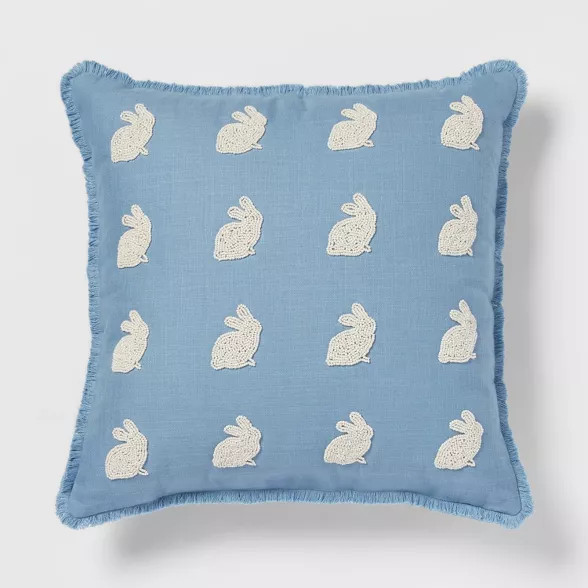 Beaded Bunny Throw Pillow - Threshold™ | Target