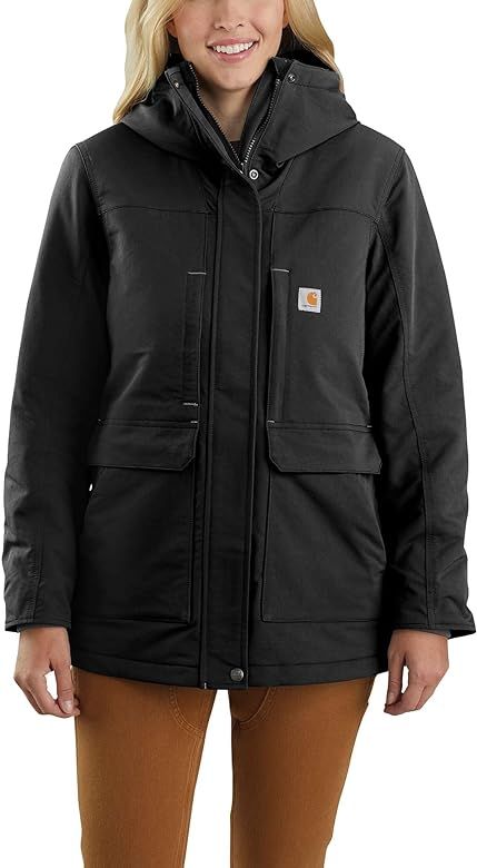 Carhartt Women's Super Dux Relaxed Fit Insulated Coat | Amazon (US)