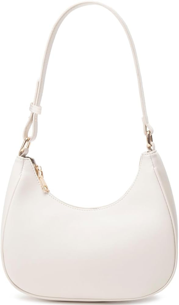 WSRYDJDL Crescent Shoulder Bags for Women Cute Hobo Tote Handbag Under the Arm Purses Mini Clutch... | Amazon (US)