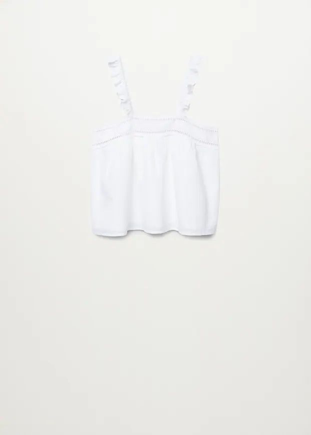 Flowy strap top | MANGO (US)