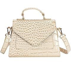 FAMYPAL Crocodile Crossbody Shoulder Bags for Women, Small Trendy Purse for Phone, Womens ... | Amazon (US)