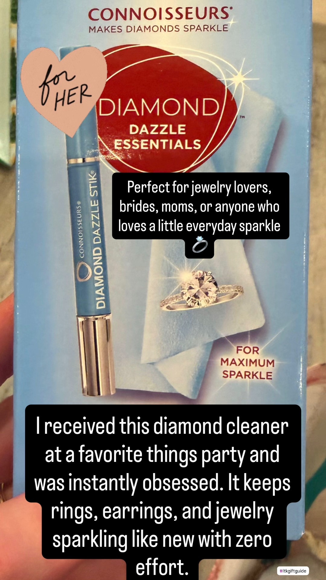 Stocking Stuffers for Her 🎁

One of my favorite stocking stuffer finds — and it actually works ✨
I received this diamond cleaner at a favorite things party and was instantly obsessed. It keeps rings, earrings, and jewelry sparkling like new with zero effort.

Perfect for jewelry lovers, brides, moms, or anyone who loves a little everyday sparkle 💍
Such an easy, affordable gift that feels thoughtful and luxe.

diamond cleaner
jewelry cleaner
stocking stuffer gift
holiday stocking stuffer
gift for her
gift under $25
last minute gift
holiday gift idea
jewelry care
ring cleaner
diamond cleaning pen
small gift ideas
my favorite things gift
beauty stocking stuffer

#stockingstuffer
#stockingstufferideas
#holidaygiftideas
#giftforher
#lastminutegifts
#giftunder25
#jewelrylover
#diamondcare
#sparkleandshine
#holidayfinds
#ltkgifts
#ltkunder25
#myfavoritethings
#christmasgifts
#ltktravel
#ltkhome
#ltkmomlife 
#ltkselfcare 

Linked several affordable stocking stuffer ideas below. 

#LTKGiftGuide #LTKHoliday #LTKBeauty